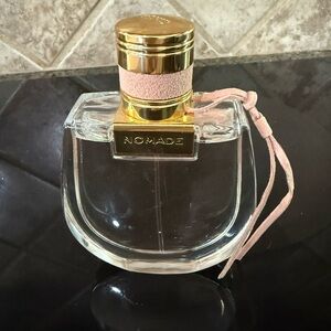 Nomade Perfume ——- Bottle with Gold and Pink Accents